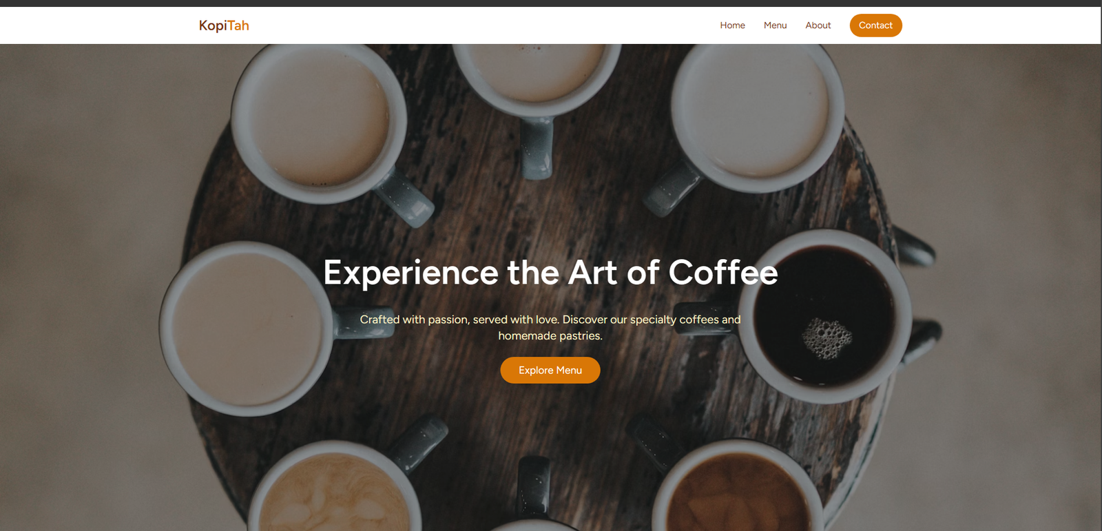 KopiTah - eCommerce Coffee Shop